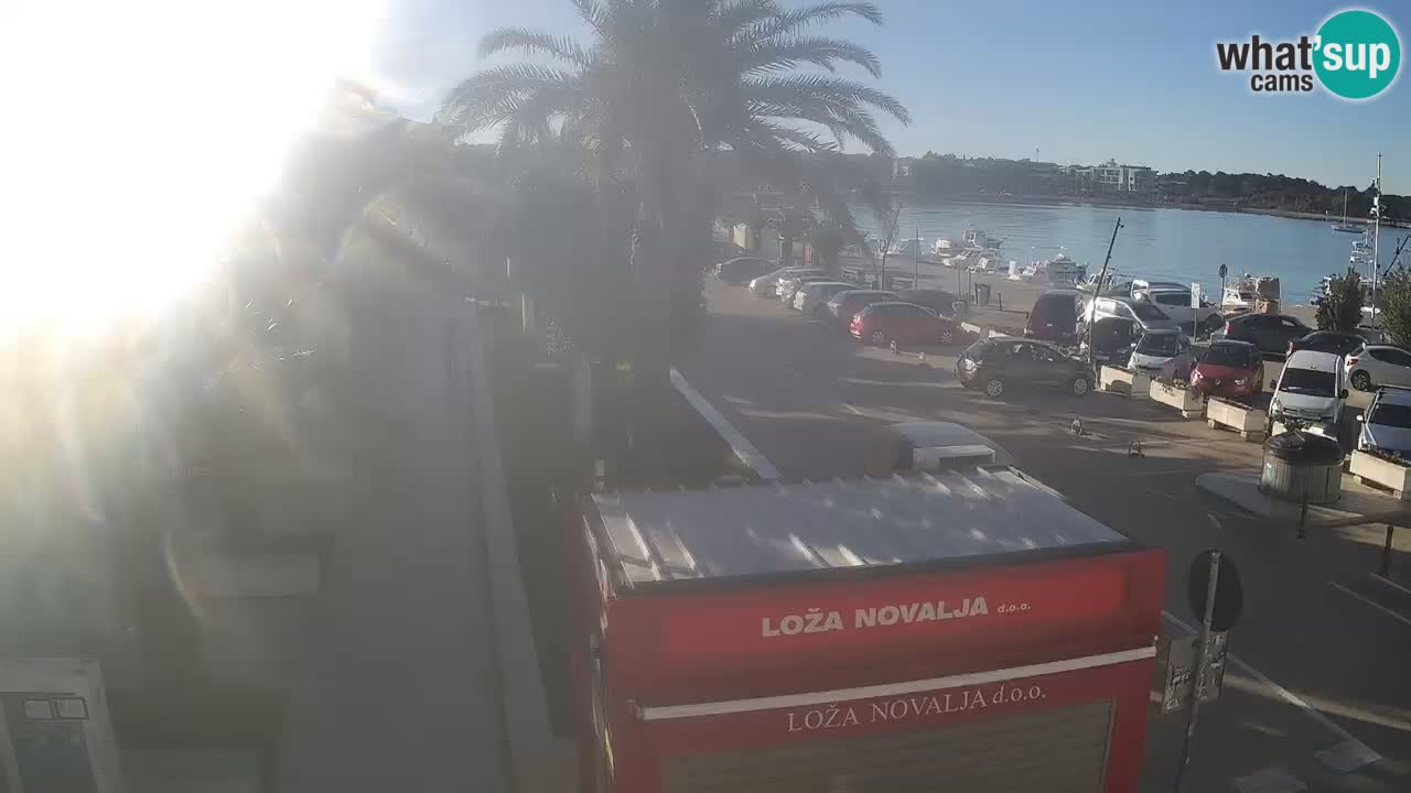Live cam Novalja – Obala Petra Krešimira IV