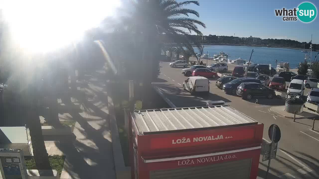 Live cam Novalja – Obala Petra Krešimira IV