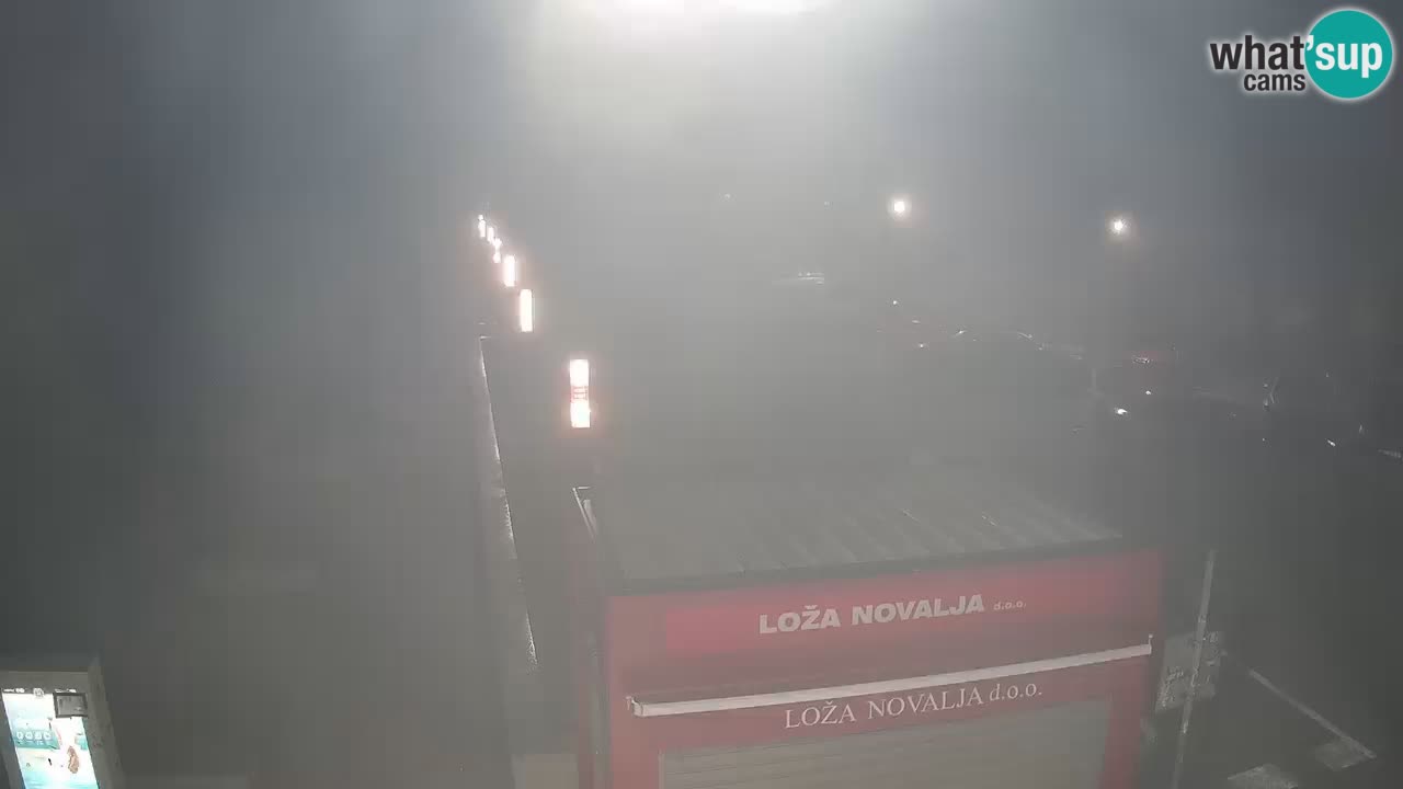 Live cam Novalja – Obala Petra Krešimira IV