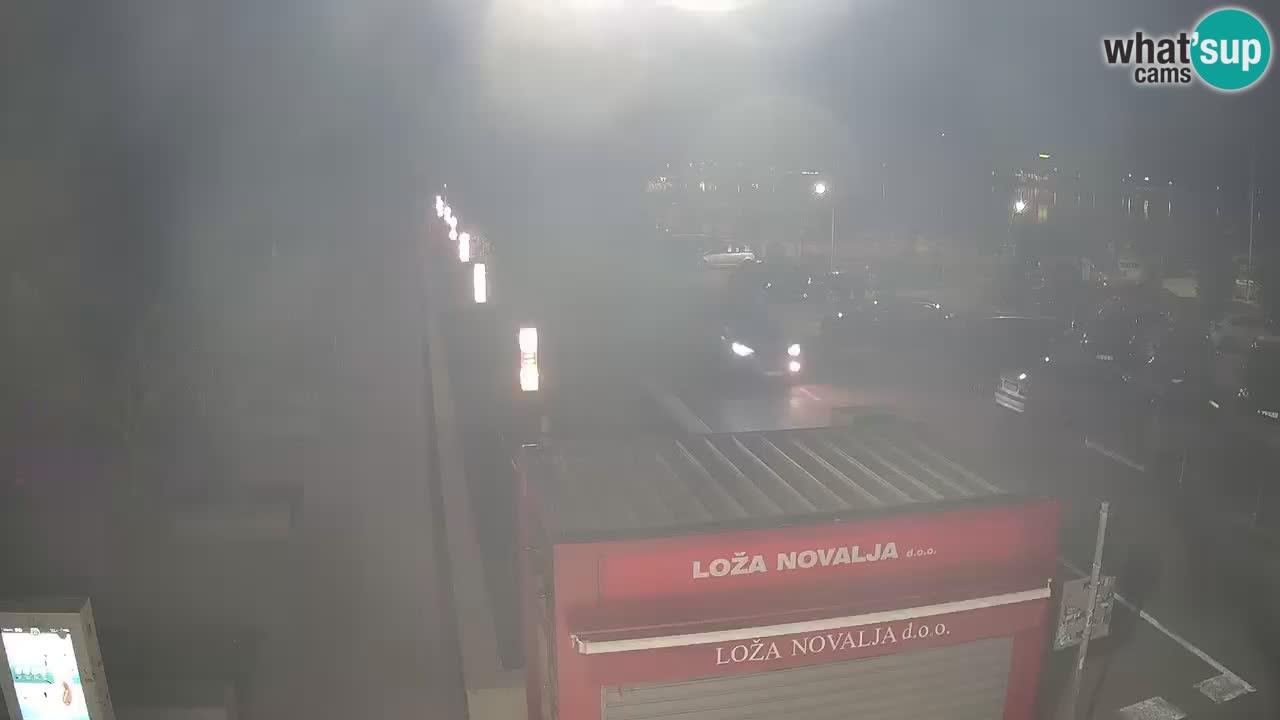 Live cam Novalja – Obala Petra Krešimira IV