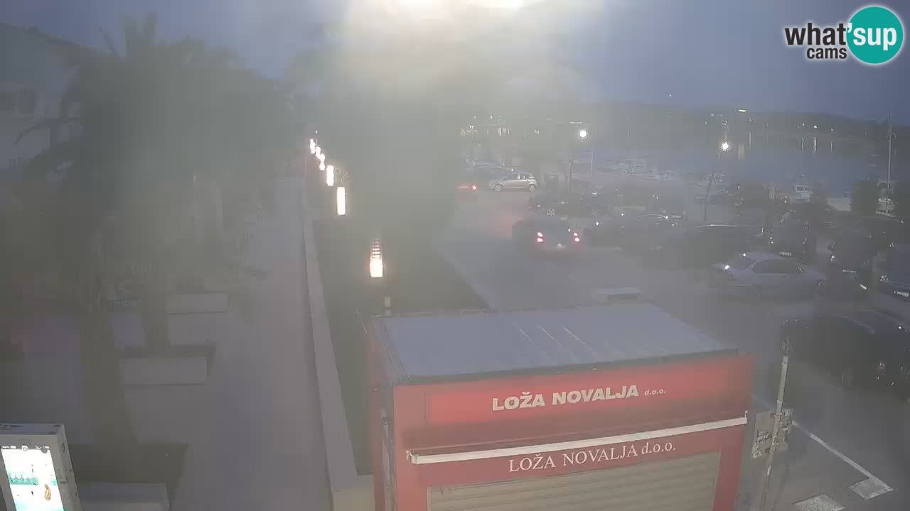 Live cam Novalja – Obala Petra Krešimira IV