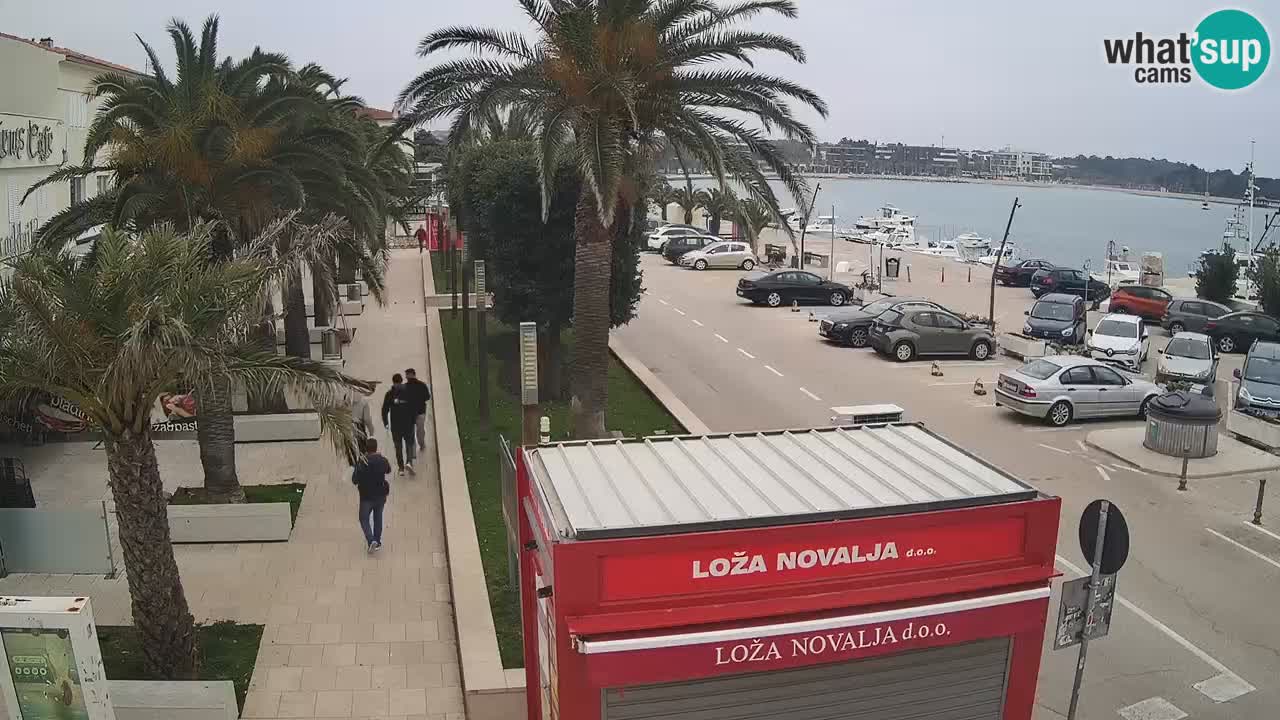 Live cam Novalja – Obala Petra Krešimira IV