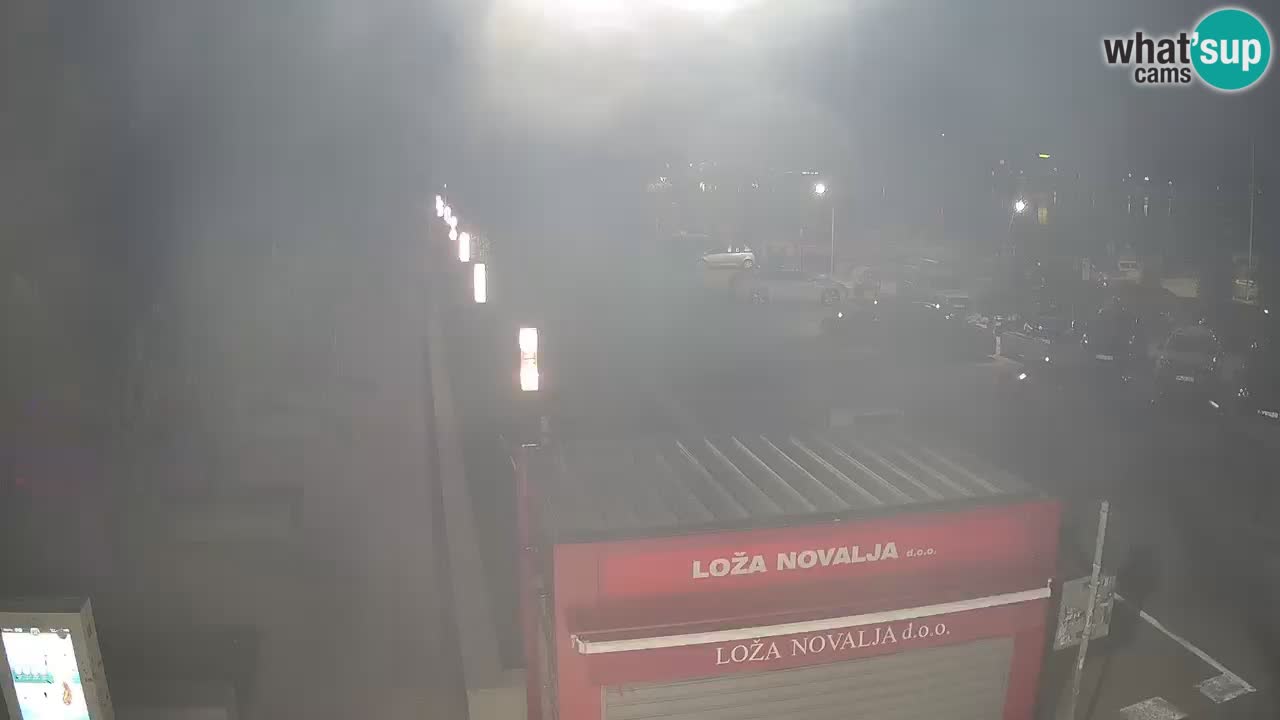 Live cam Novalja – Obala Petra Krešimira IV