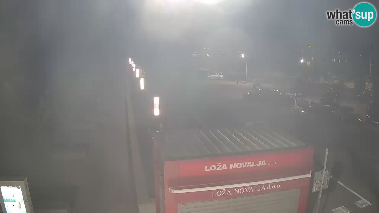 Live cam Novalja – Obala Petra Krešimira IV