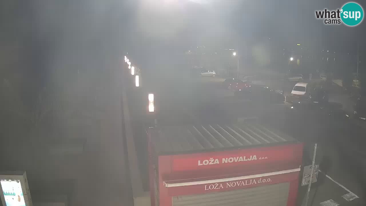 Live cam Novalja – Obala Petra Krešimira IV