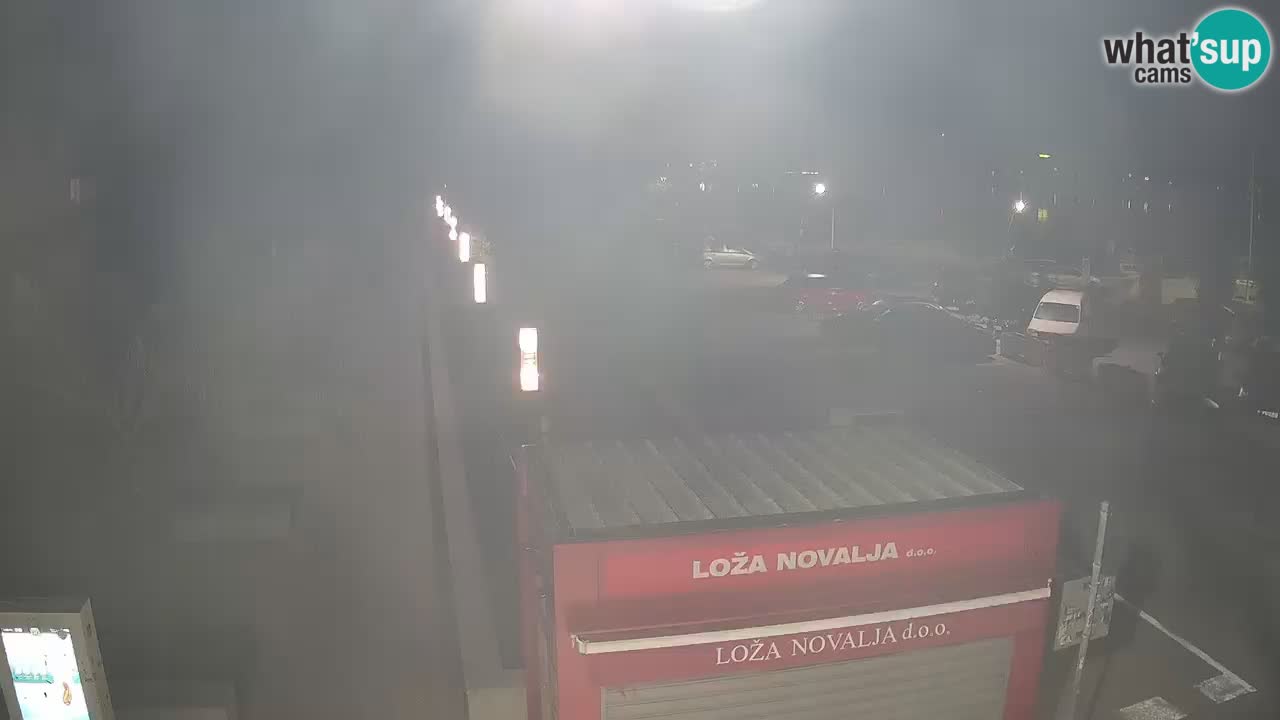 Live cam Novalja – Obala Petra Krešimira IV