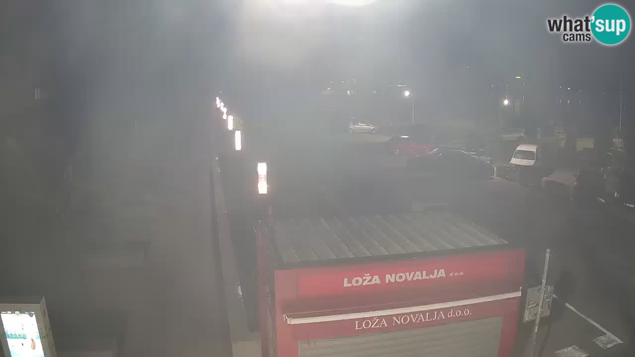 Webcam live Novalja – Obala Petra Krešimira IV