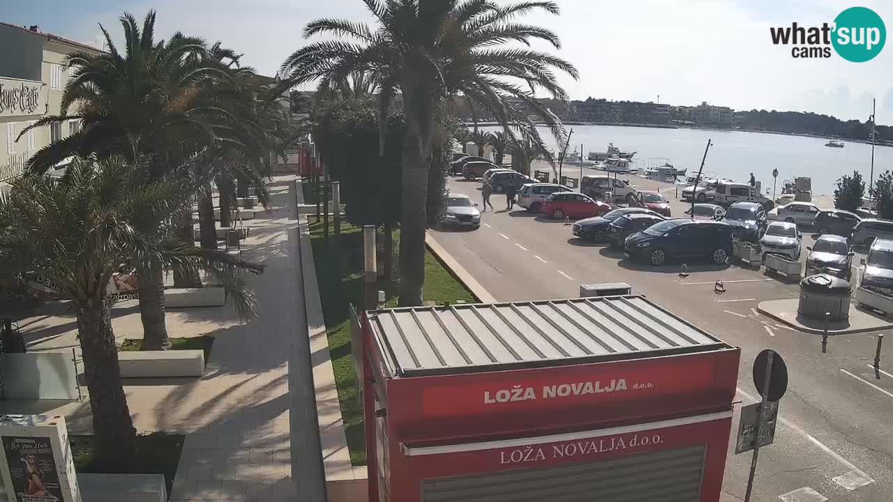 Live cam Novalja – Obala Petra Krešimira IV