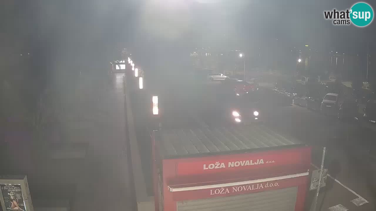 Webcam Novalja – Obala Petra Krešimira IV