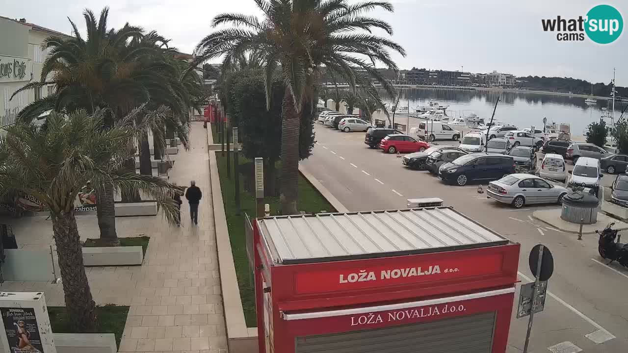 Webcam Novalja – Obala Petra Krešimira IV