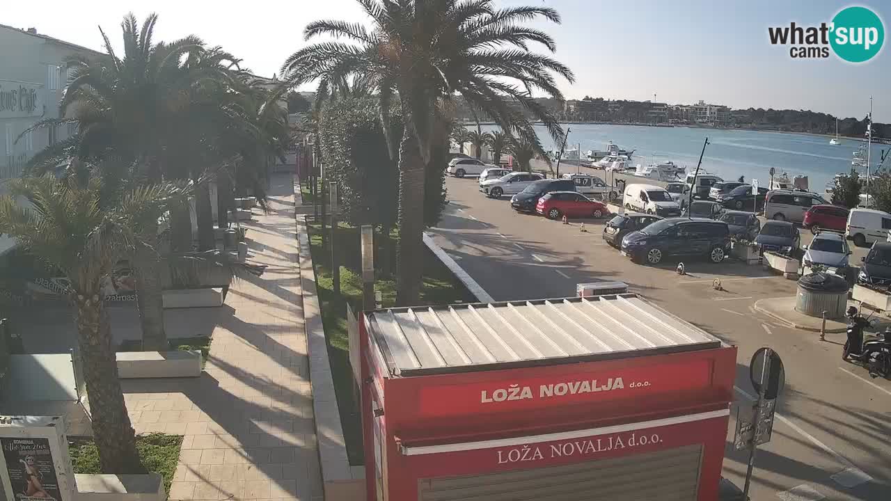 Live cam Novalja – Obala Petra Krešimira IV