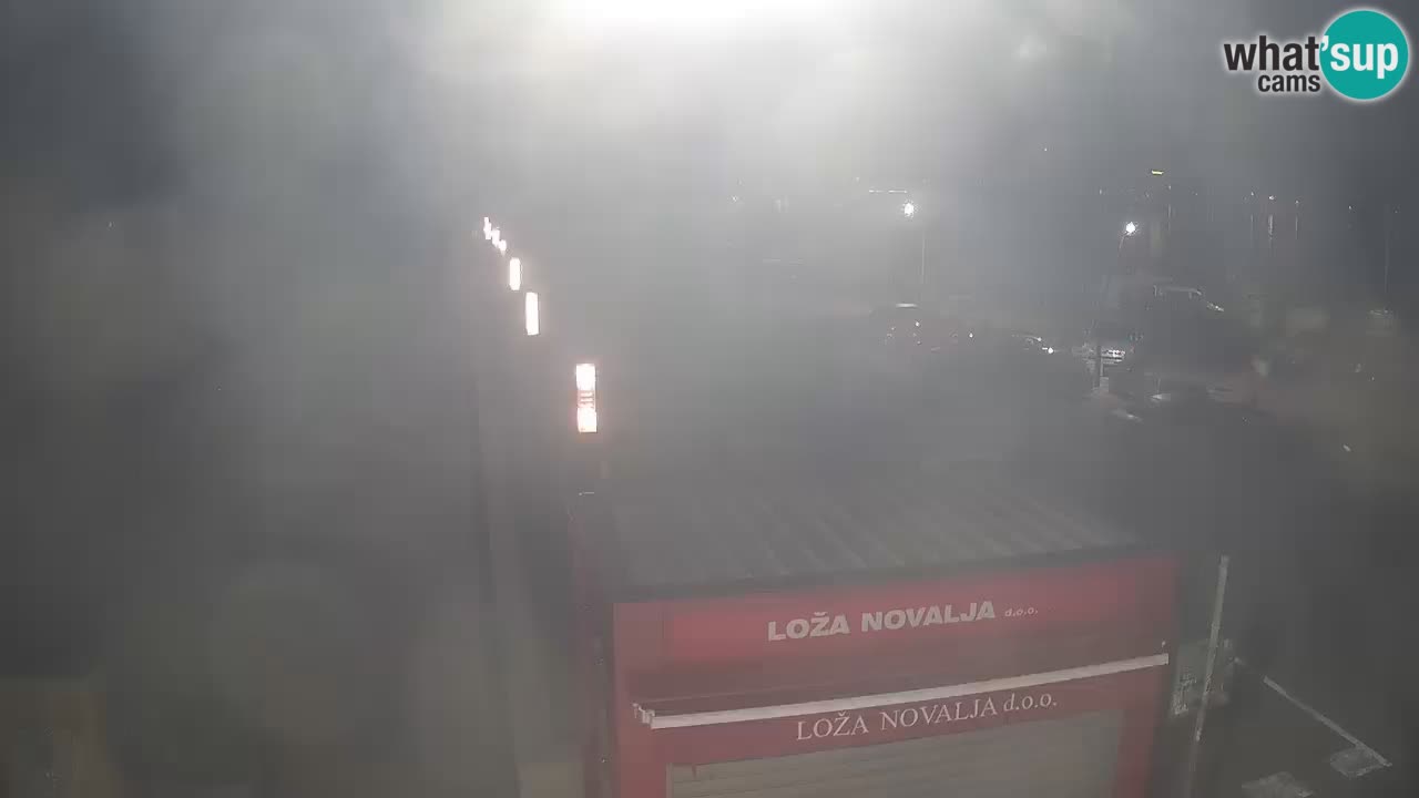 Webcam live Novalja – Obala Petra Krešimira IV