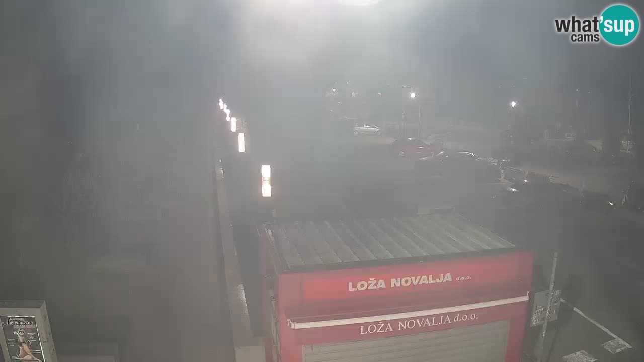 Live cam Novalja – Obala Petra Krešimira IV