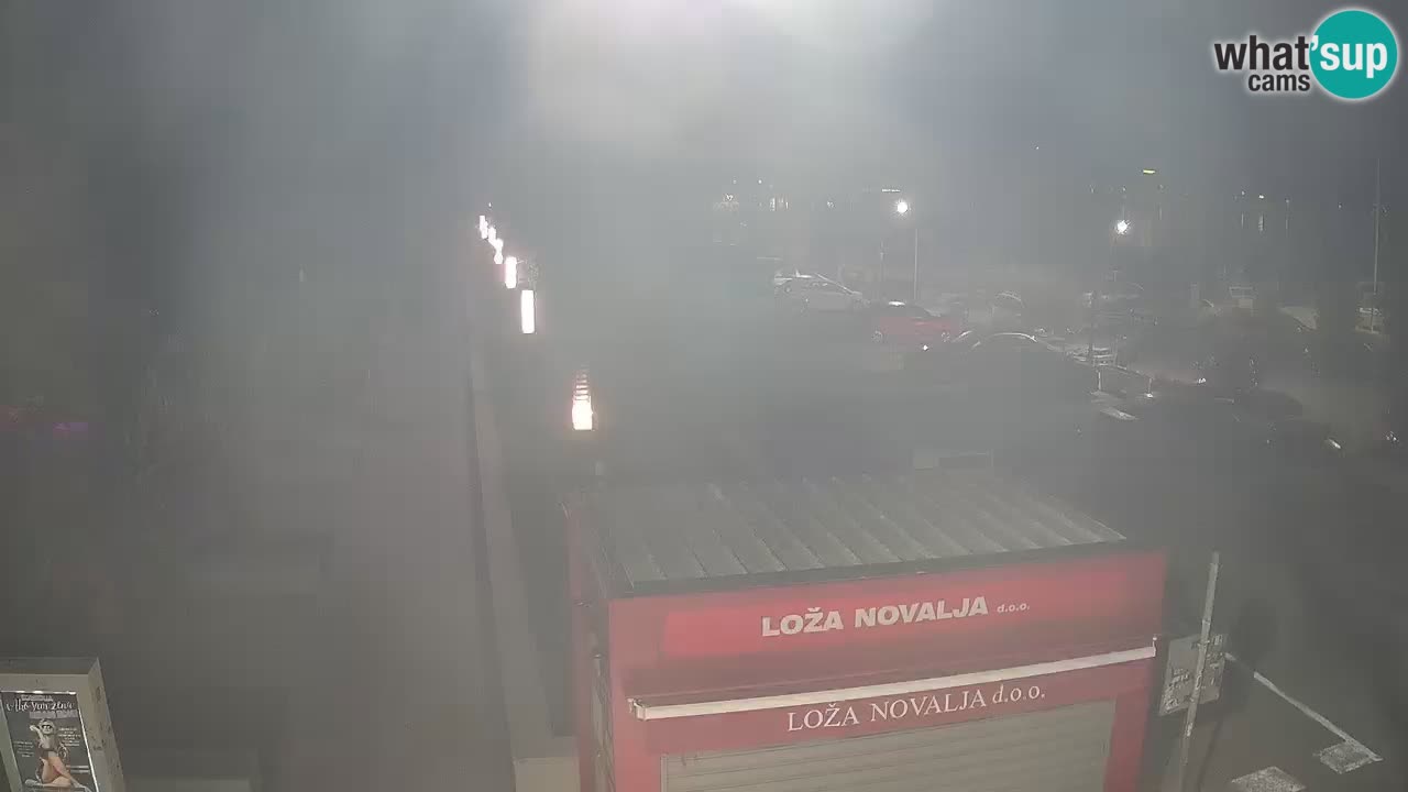 Live cam Novalja – Obala Petra Krešimira IV