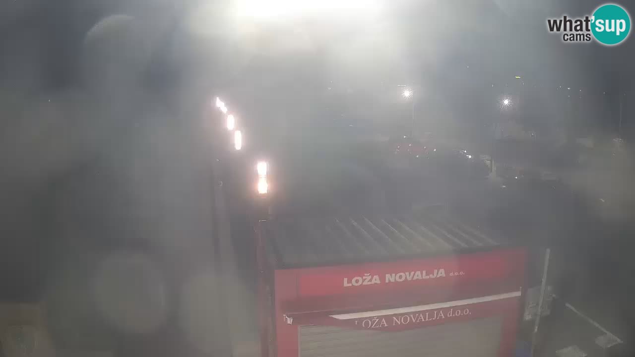 Live cam Novalja – Obala Petra Krešimira IV