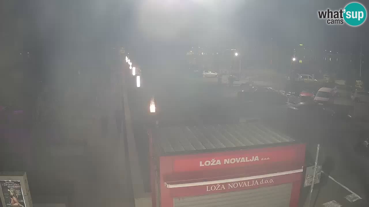 Webcam Novalja – Obala Petra Krešimira IV