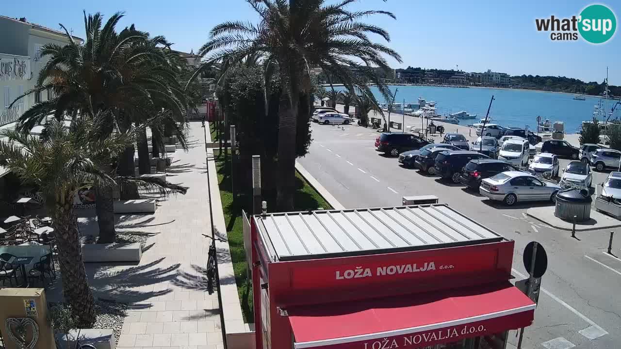 Webcam Novalja – Obala Petra Krešimira IV