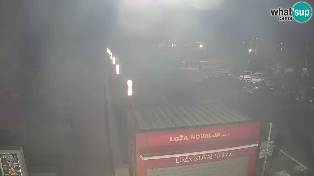 Live cam Novalja – Obala Petra Krešimira IV