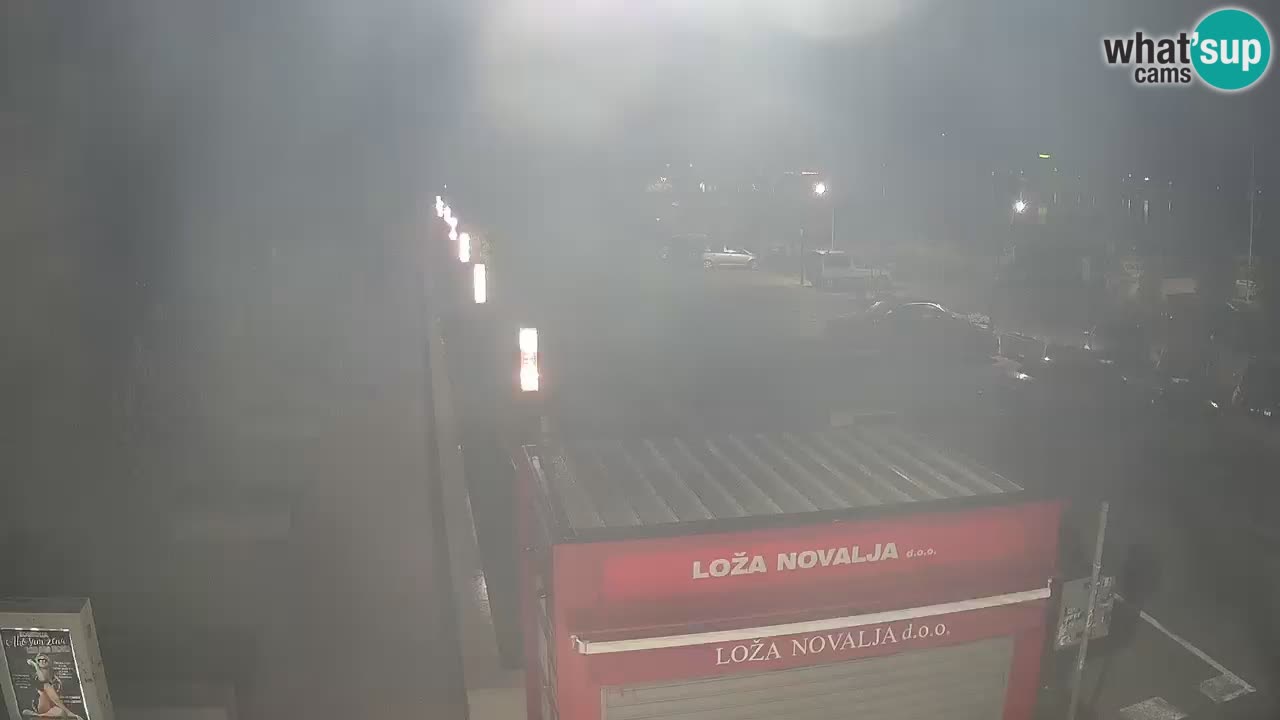 Live cam Novalja – Obala Petra Krešimira IV