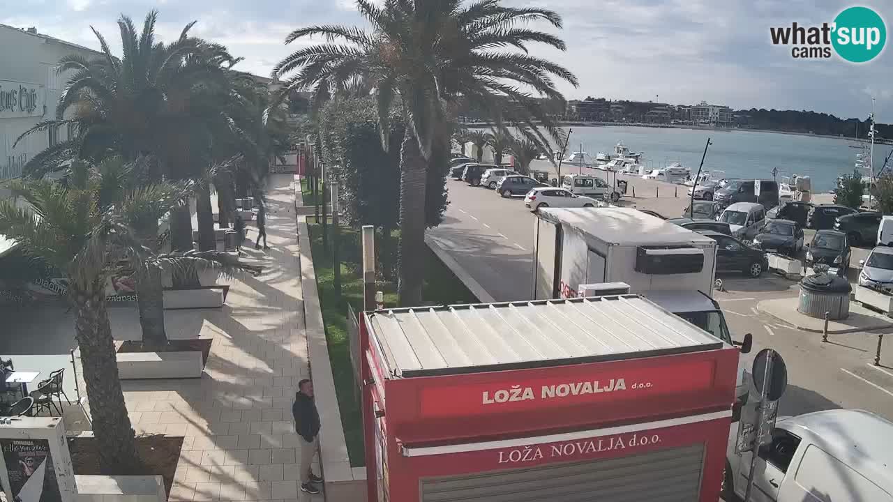 Live cam Novalja – Obala Petra Krešimira IV