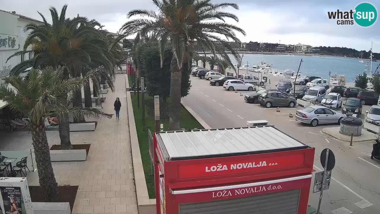 Webcam Novalja – Obala Petra Krešimira IV