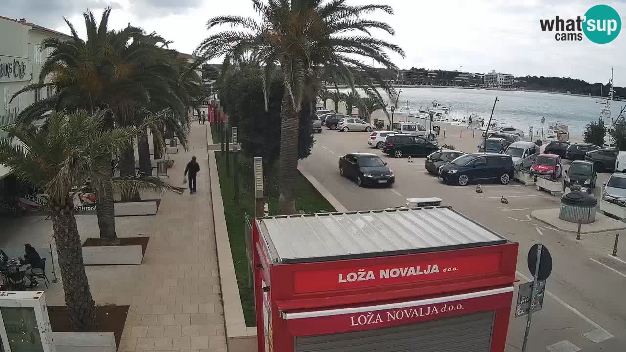 Webcam Novalja – Obala Petra Krešimira IV