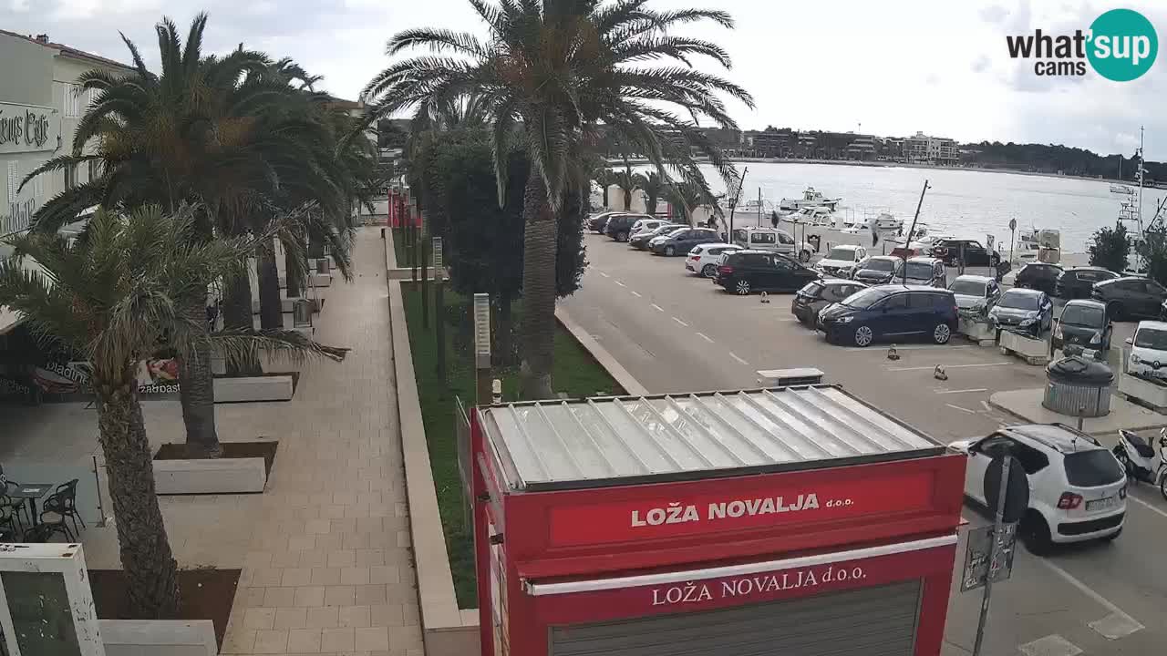 Webcam Novalja – Obala Petra Krešimira IV