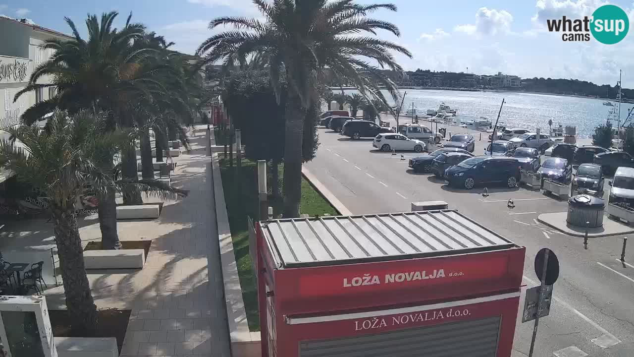 Live cam Novalja – Obala Petra Krešimira IV