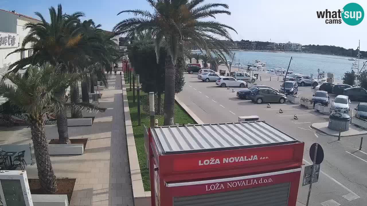 Webcam Novalja – Obala Petra Krešimira IV