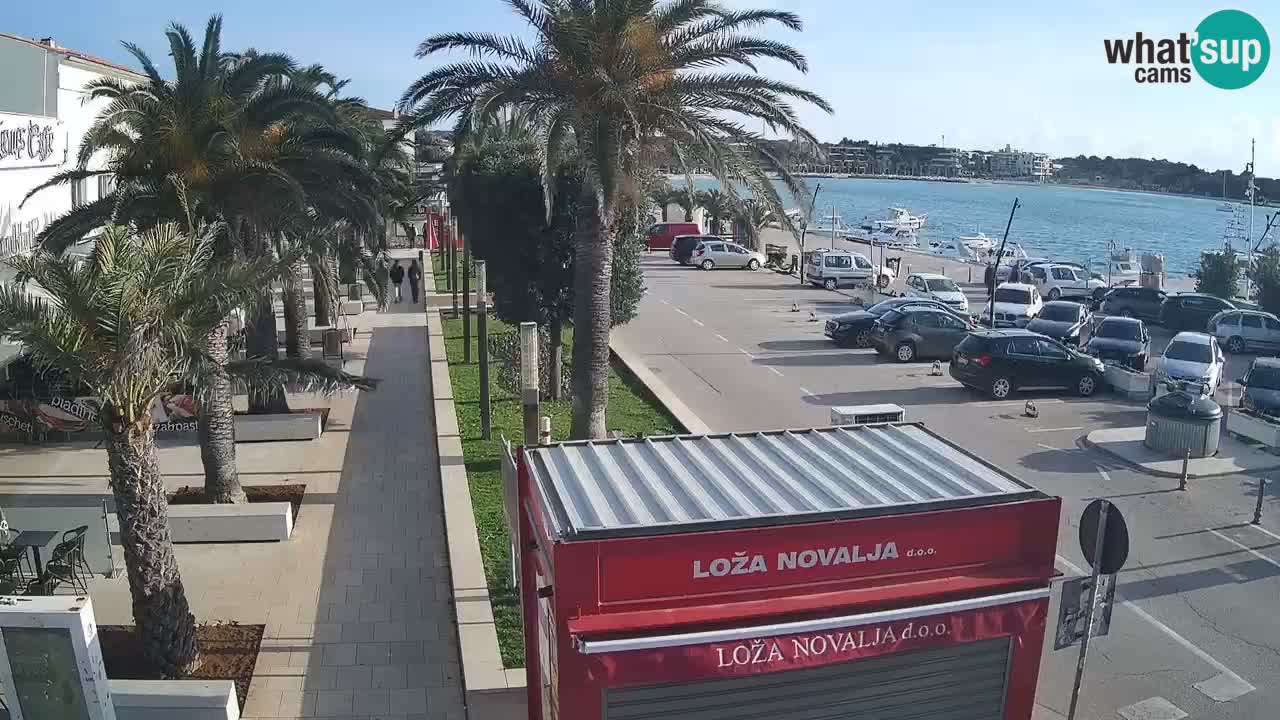 Webcam Novalja – Obala Petra Krešimira IV