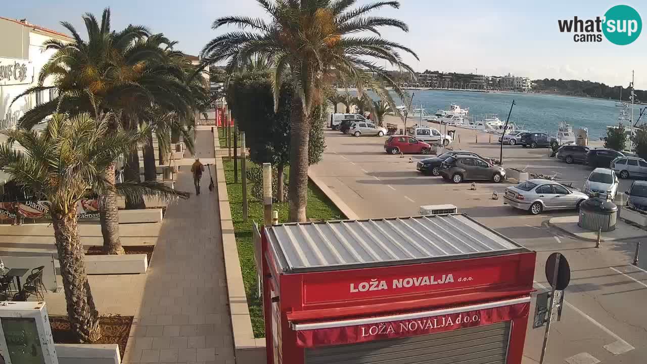 Webcam Novalja – Obala Petra Krešimira IV