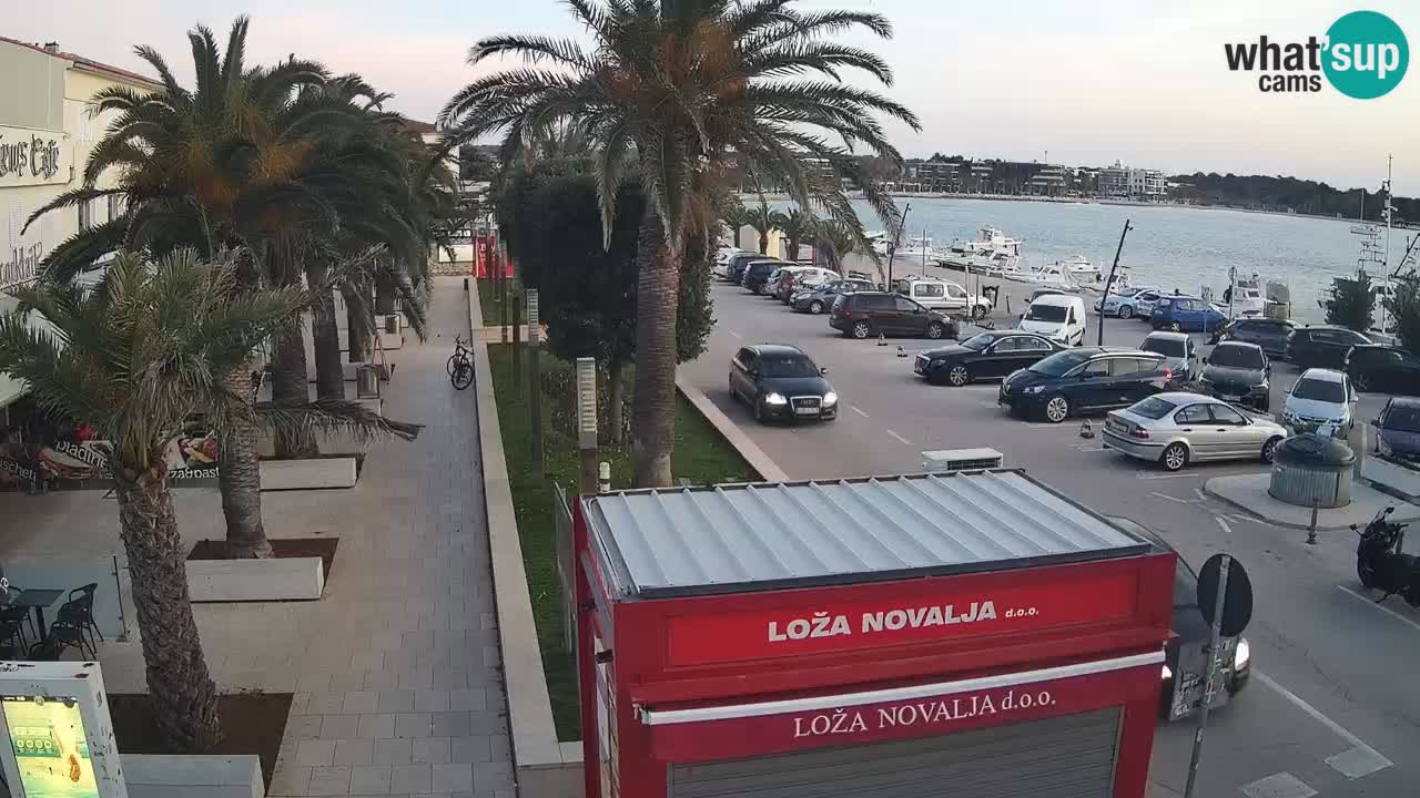 Webcam Novalja – Obala Petra Krešimira IV