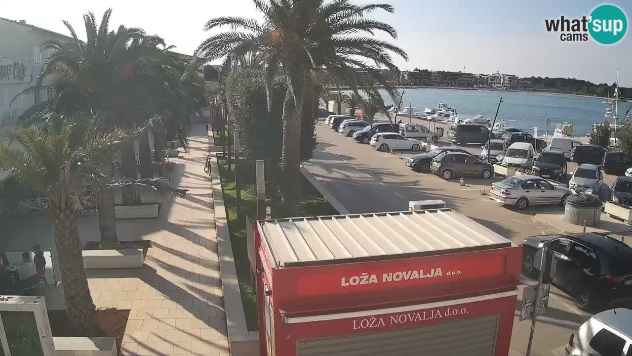 Live cam Novalja – Obala Petra Krešimira IV