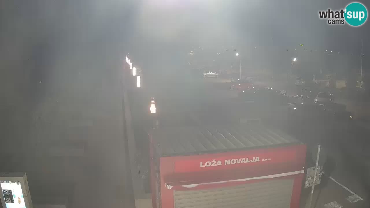 Webcam live Novalja – Obala Petra Krešimira IV