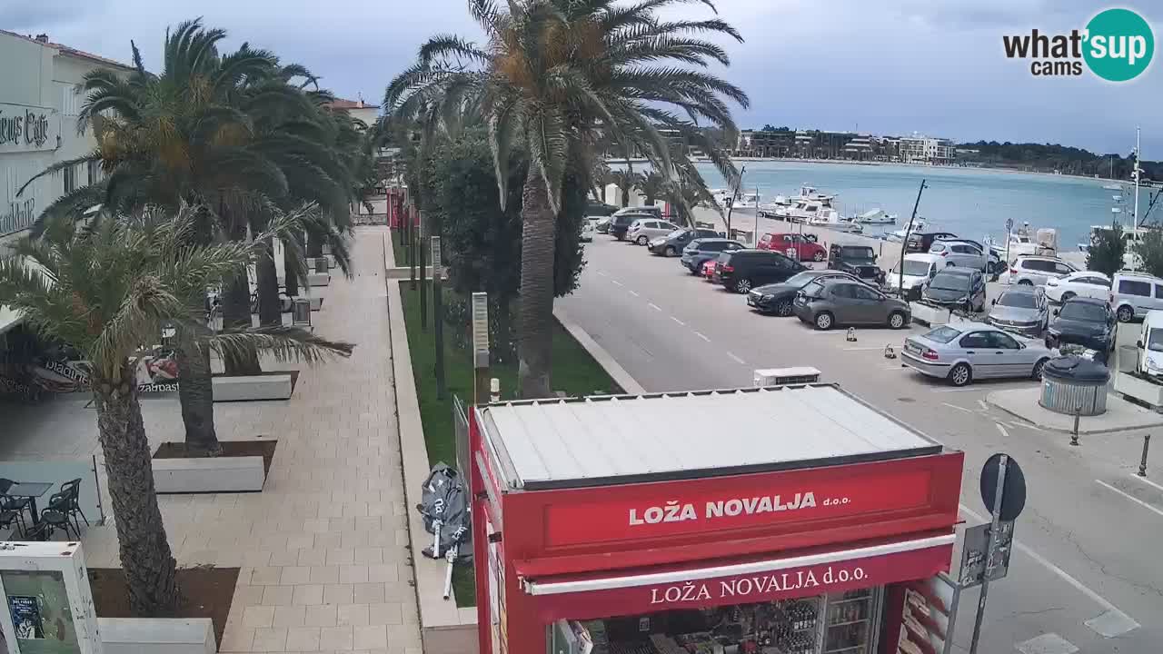 Live cam Novalja – Obala Petra Krešimira IV