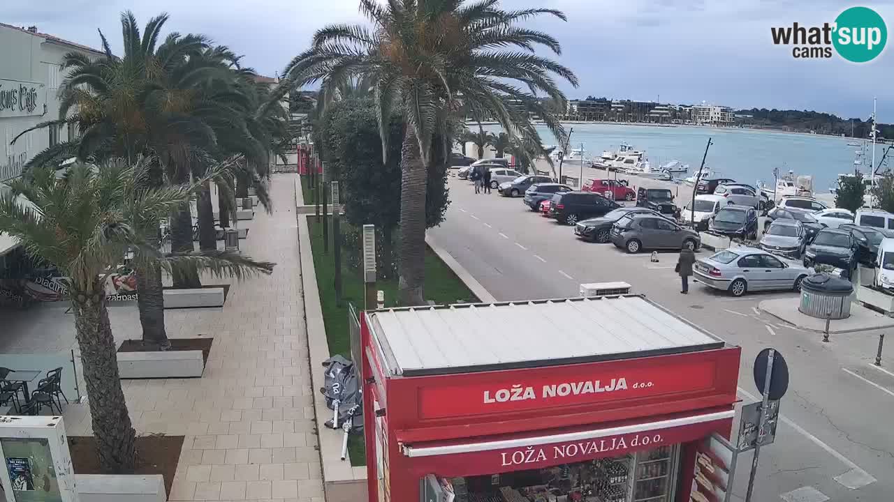 Live cam Novalja – Obala Petra Krešimira IV