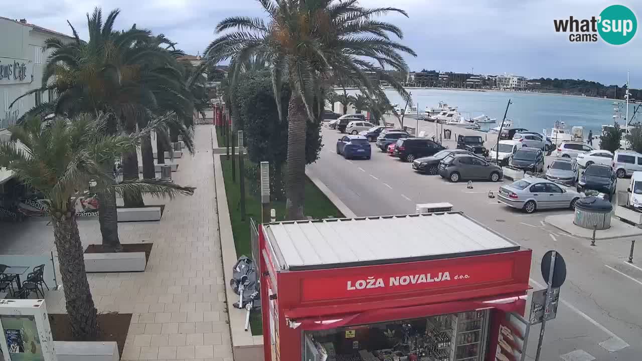 Webcam Novalja – Obala Petra Krešimira IV