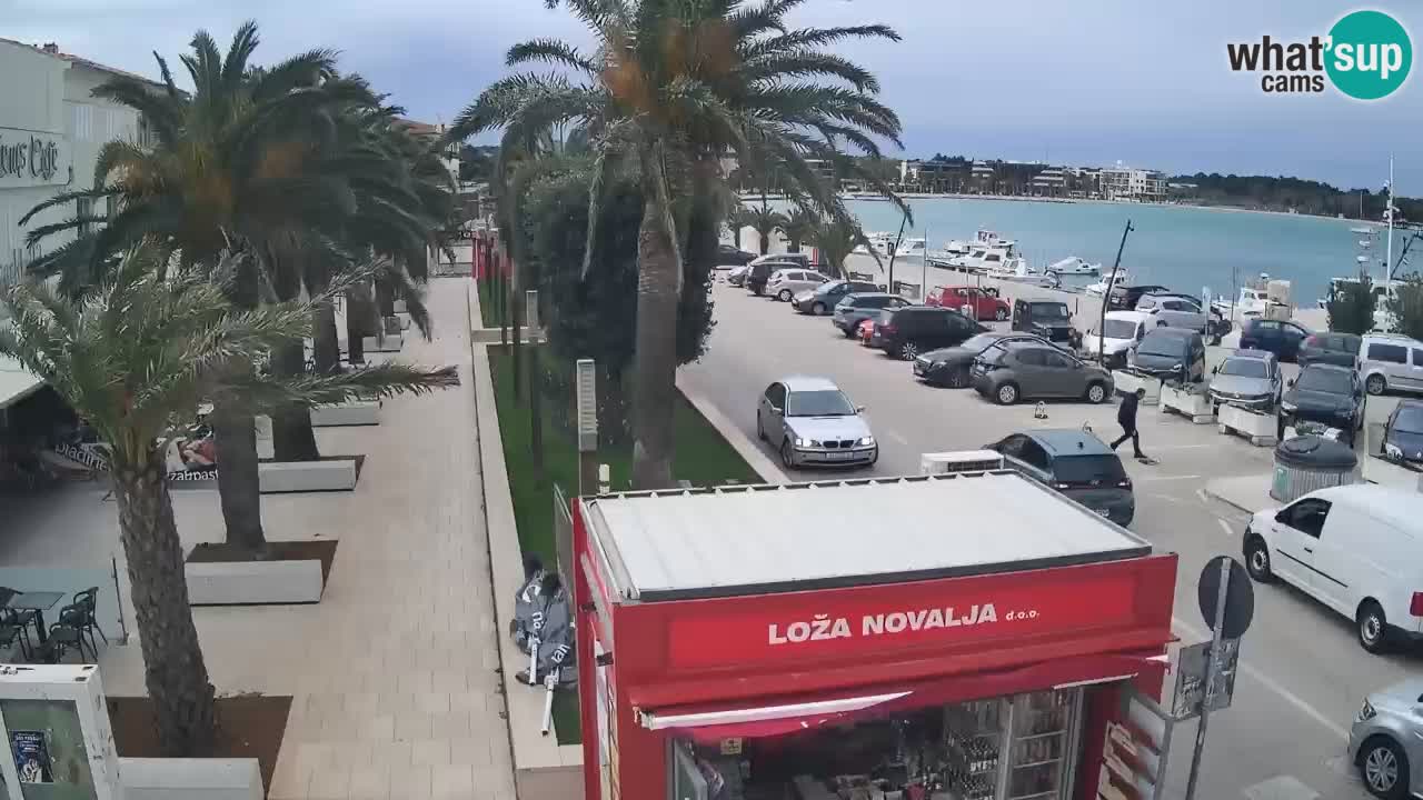 Webcam Novalja – Obala Petra Krešimira IV