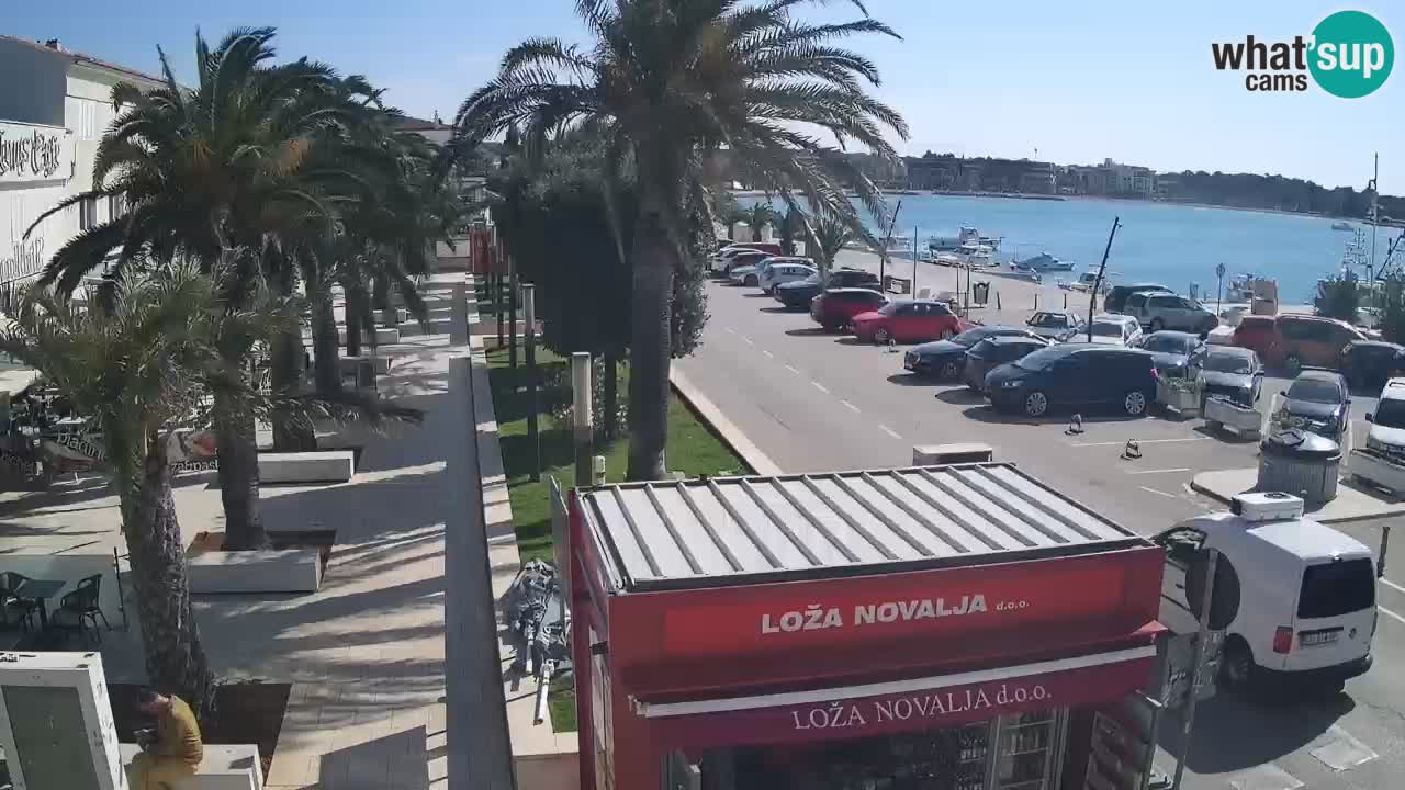 Live cam Novalja – Obala Petra Krešimira IV