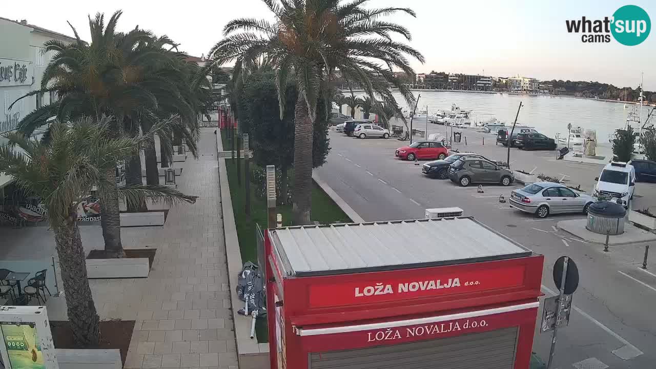 Webcam Novalja – Obala Petra Krešimira IV