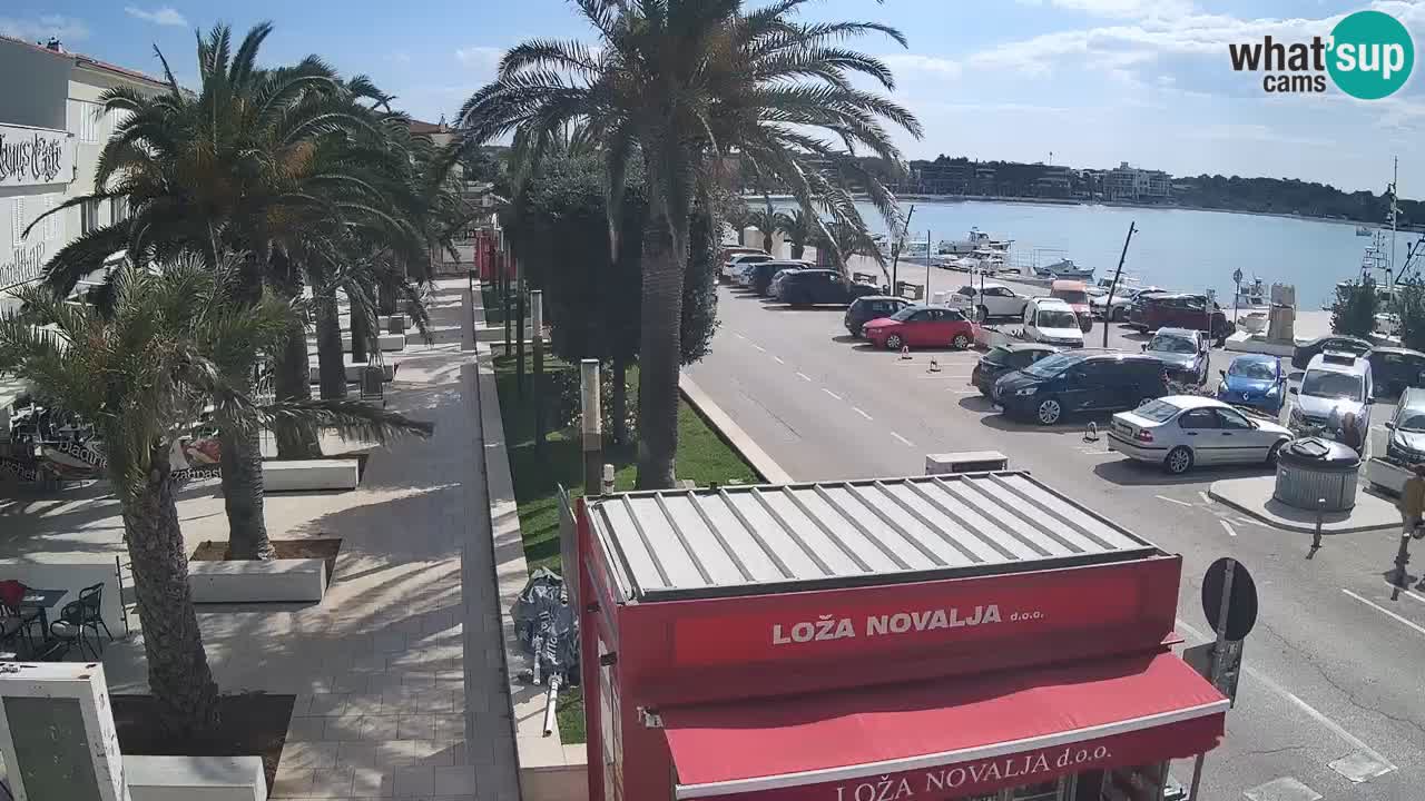 Webcam Novalja – Obala Petra Krešimira IV