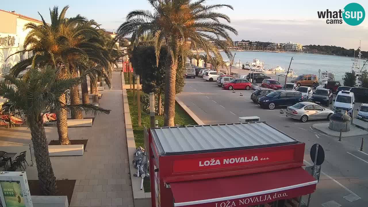 Webcam Novalja – Obala Petra Krešimira IV