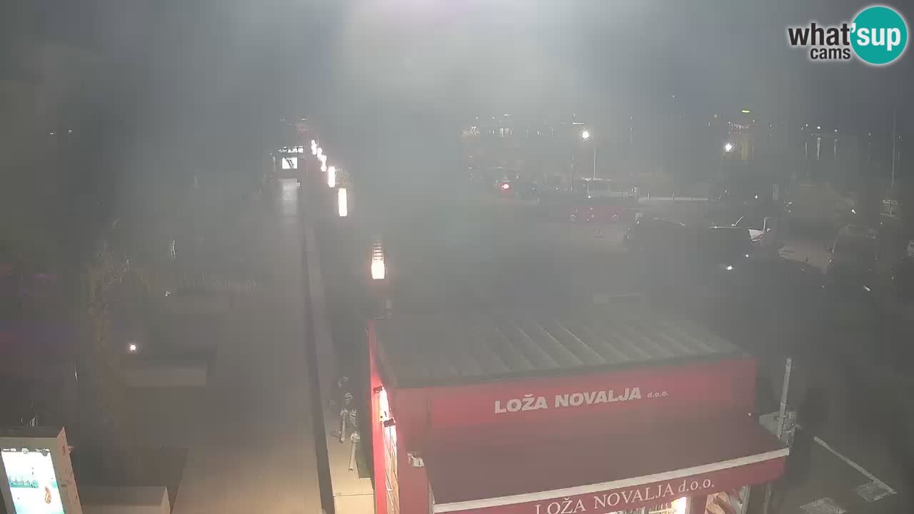 Webcam Novalja – Obala Petra Krešimira IV