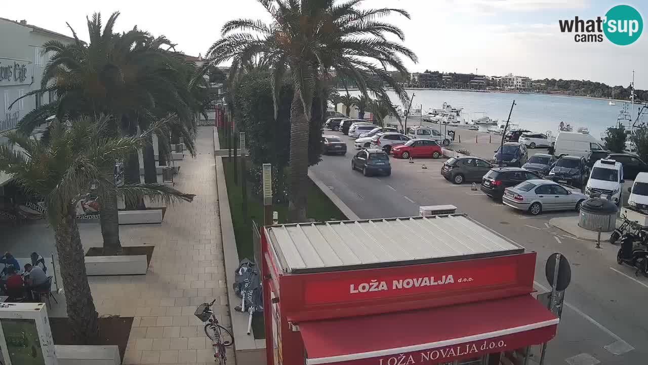 Webcam live Novalja – Obala Petra Krešimira IV
