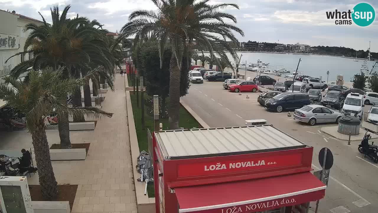 Live cam Novalja – Obala Petra Krešimira IV