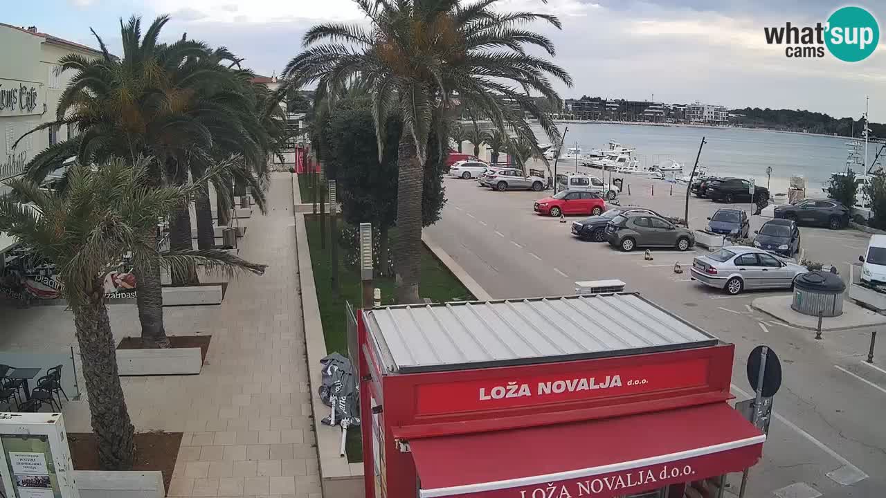 Webcam Novalja – Obala Petra Krešimira IV