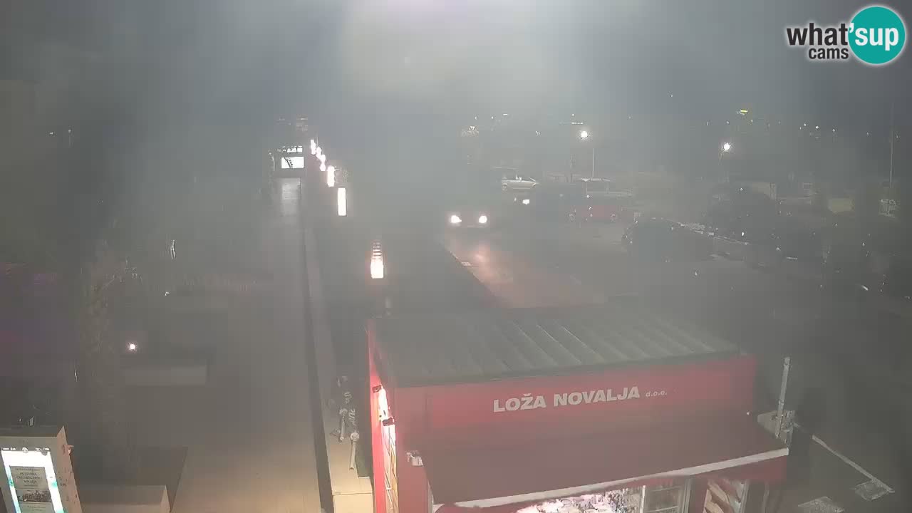 Live cam Novalja – Obala Petra Krešimira IV