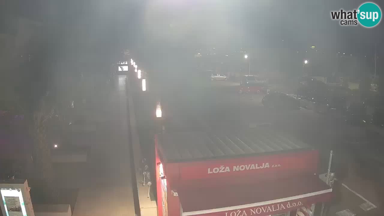 Webcam Novalja – Obala Petra Krešimira IV