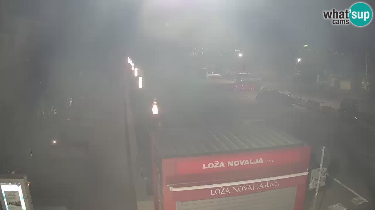 Live cam Novalja – Obala Petra Krešimira IV