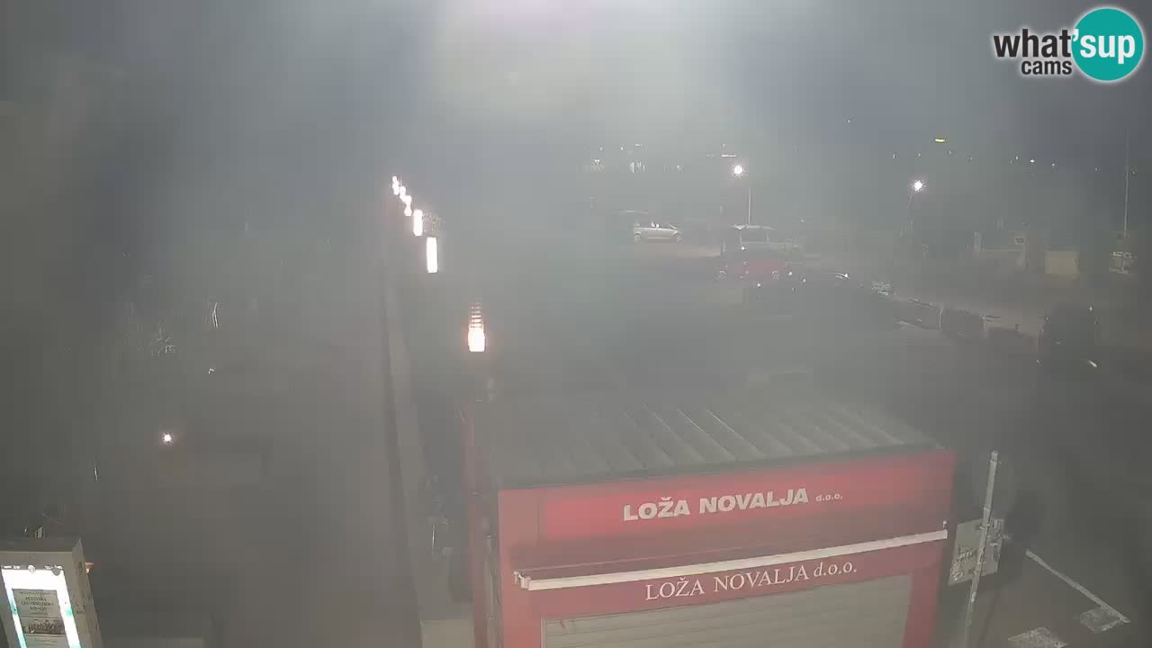 Live cam Novalja – Obala Petra Krešimira IV